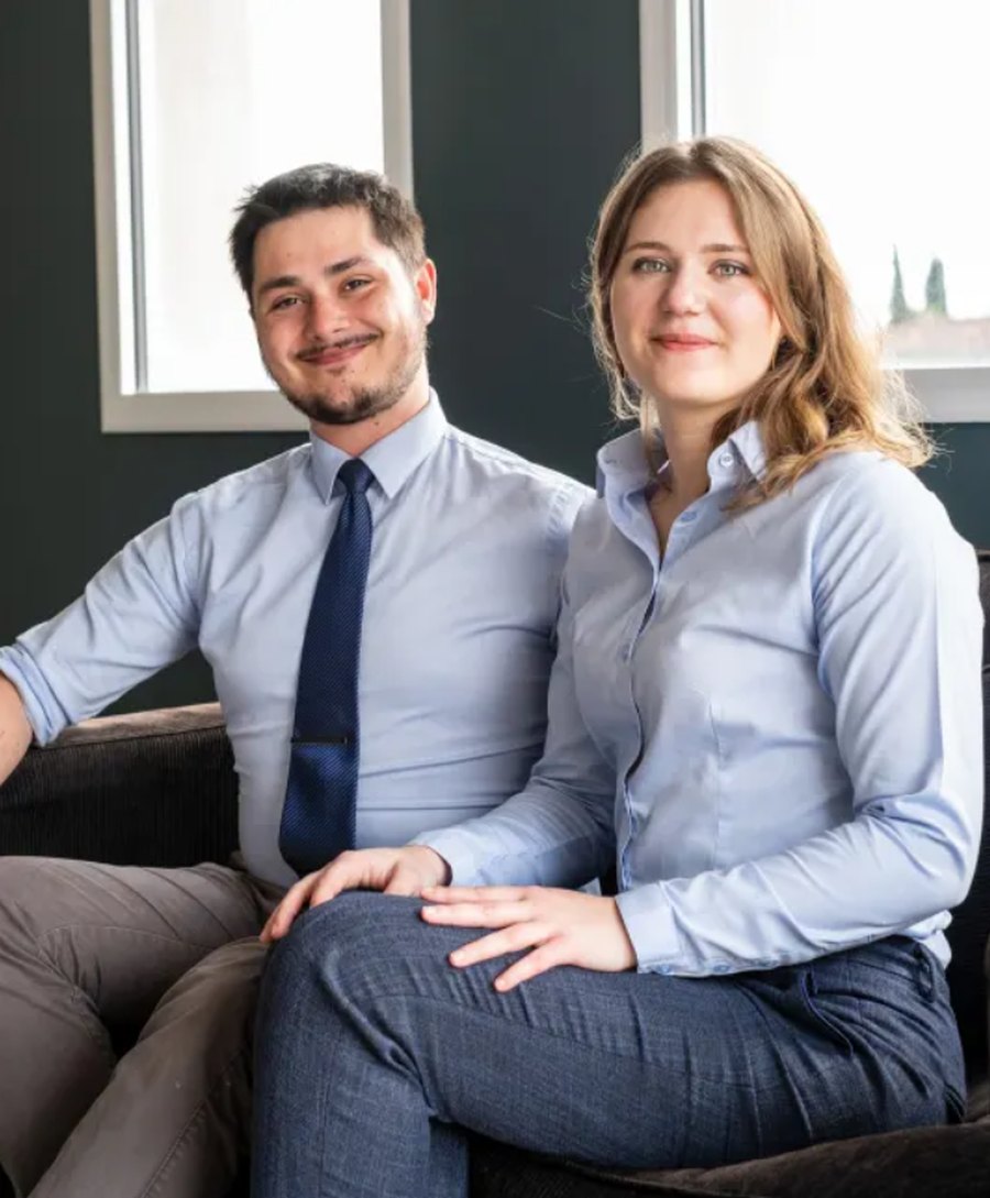 Audrey et Alexandre, fondateurs d'Adresses Aquitaines, sous-location professionnelle en Gironde